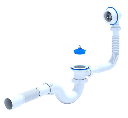 Bath siphon Aniplast C6155EU, 1½ x 40/50 mm