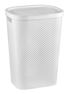 КОРЗИНА ДЛЯ БЕЛЬЯ INFINITY 59Л 231007 БЕЛАЯ
