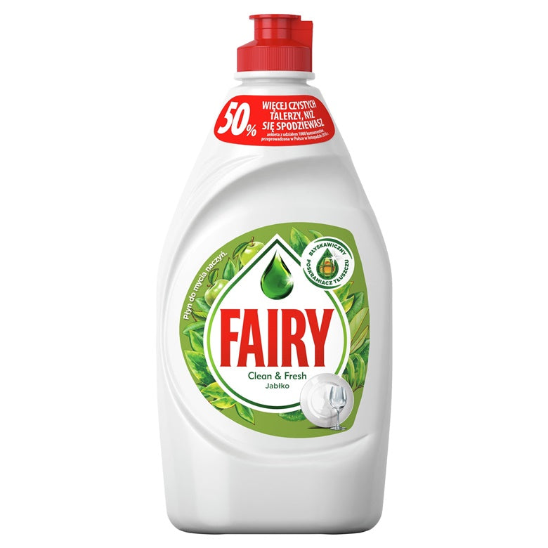 Fairy Apple Dishwashing Liquid, 900 ml
