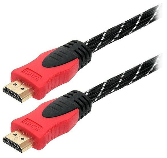 Cable BLOW HDMI M, HDMI M, 3m, black/red 92-056#