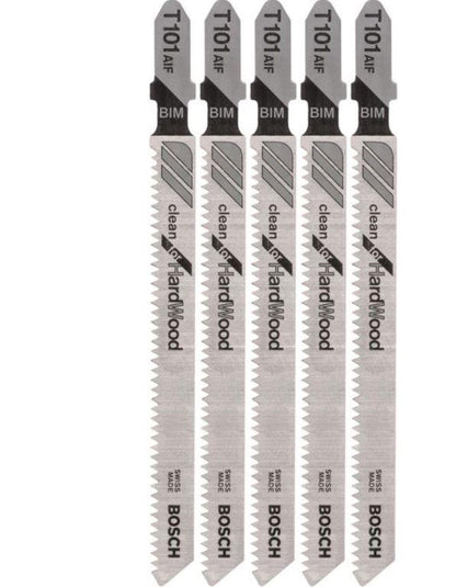 Jigsaw Blades Bosch, T101AIF, 5 pcs.