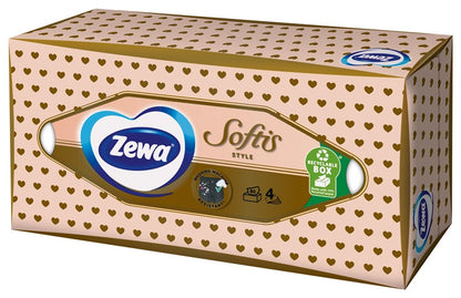 Servetėlės Zewa Softis Box, 80 vnt