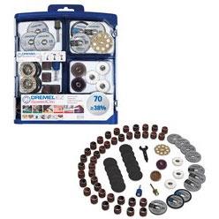Accessory set Dremel, SC725, 70 pcs
