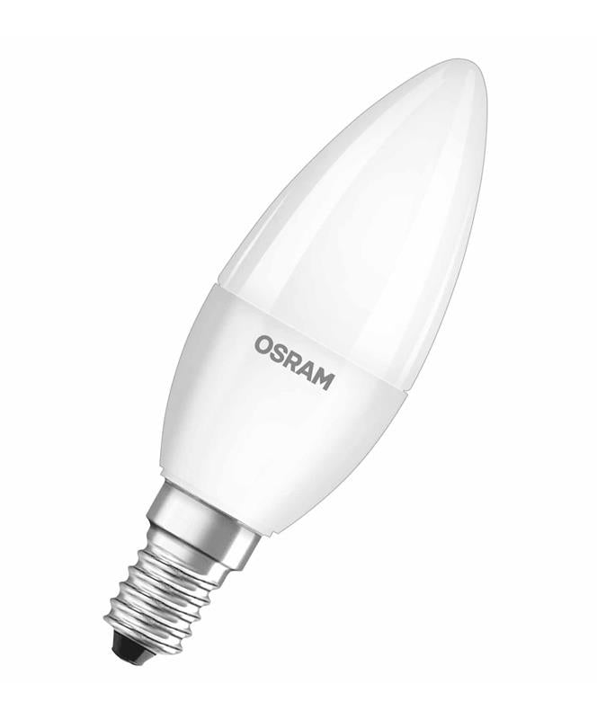 LED lemputė OSRAM, B11, E14, 5,7 W, 470 lm, 2700 K