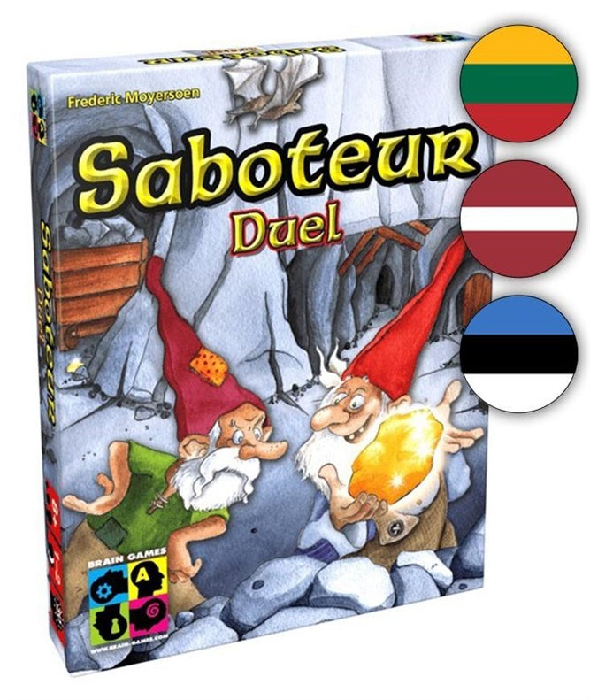 Board game SABOTEUR DUEL, EE, LV, LT, RU
