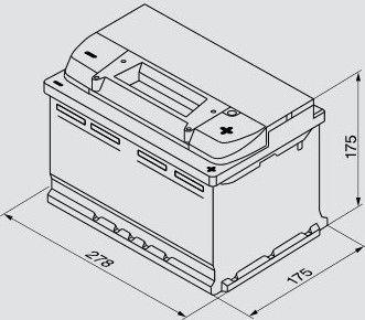 Akumulator Bosch S5, 74 Ah, 750 A, 12 V