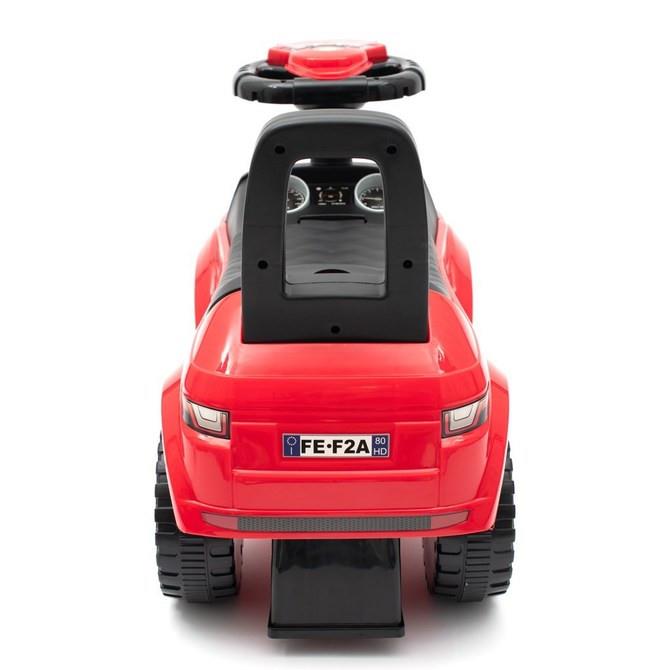 Samochodzik dziecięcy Baby Mix UR-HZ-613W, czerwony