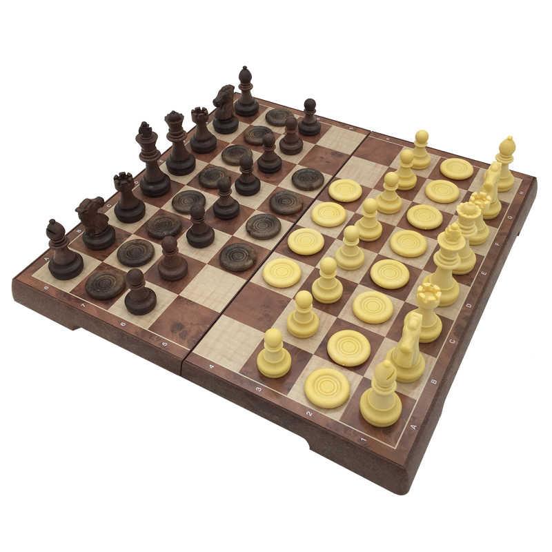 Board game U3 2-in-1 Chess and Checkers 4856-C