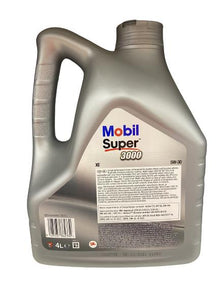 Automobilio variklio tepalas Mobil Super 3000 XE, 5W-30, 4 l