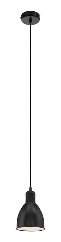 Eglo Priddy pendant lamp, 40 W, E27, 49464