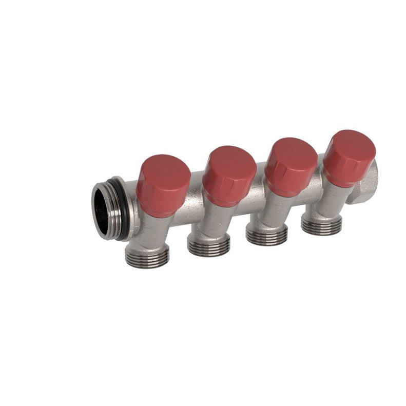 Kolektor c.w., 3/4"x1/2", 4-obwodowy