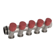 Kolektor c.w.u., 3/4"x1/2", 5 sekcji