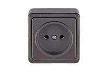 Gniazdo VILMA SL+250, antracytowe