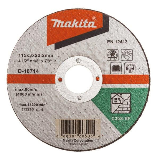 Makita Cutting Disc, 115 x 3 x 22.23 mm
