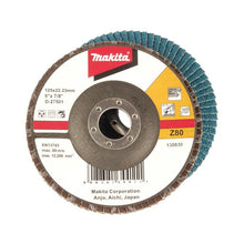 Flap disc Makita D-27501, 125x22.23mm 80