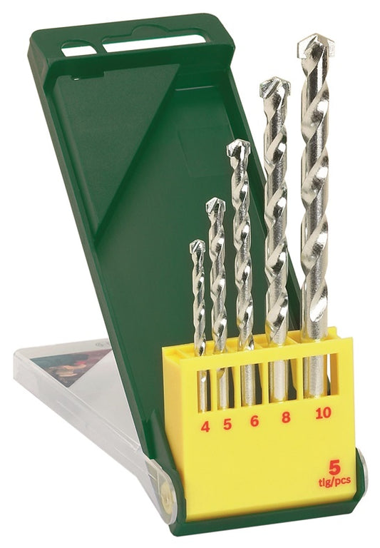 Mūro grąžtų komplektas Bosch, 4-10 mm, 5 vnt