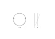 Ventiliacijos tarpmovė EUROPLAST AV125, D125 mm