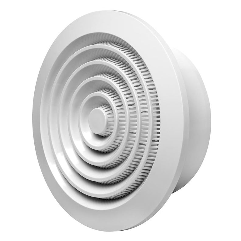Ventilation grille EUROPLAST NGA125, D125, for ceilings