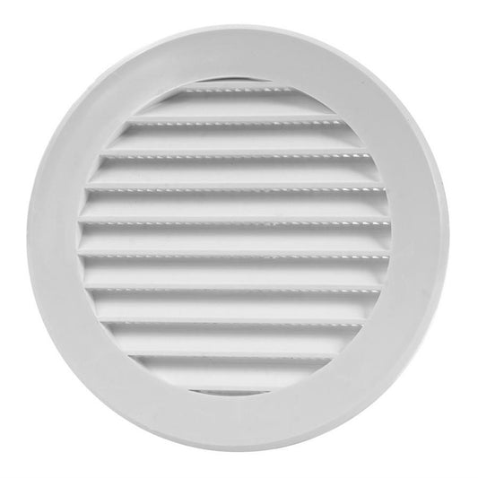 EUROPLAST VR100 Plastic Ventilation Grille, D100, White