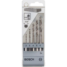 Medienos grąžtų komplektas Bosch, 2-6 mm, 5 vnt