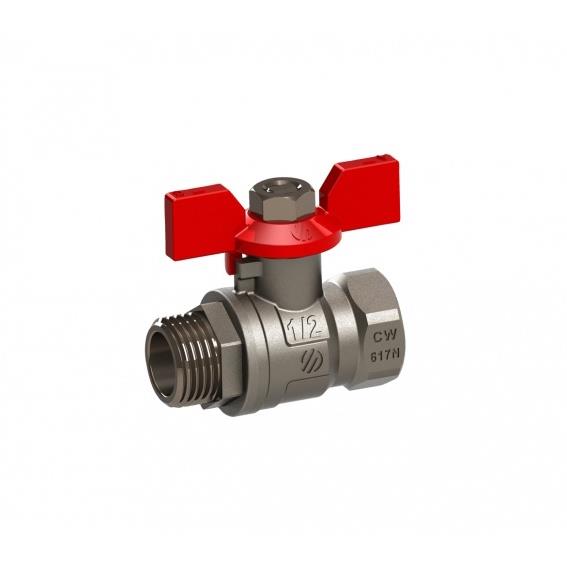 Valve 153605 Old straight, 1", male/female threads