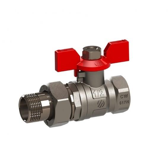 Zawór 154103 Sena, gwint wewnętrzny/zewnętrzny 1/2"