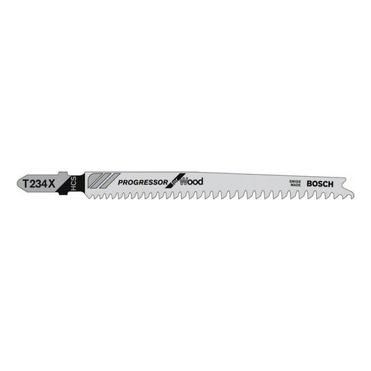 Jigsaw blades Bosch, T234X, 3 pcs.
