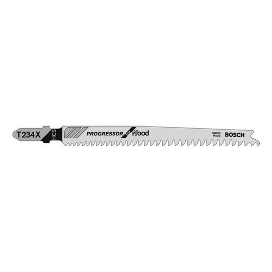 Jigsaw blades Bosch, T234X, 3 pcs.