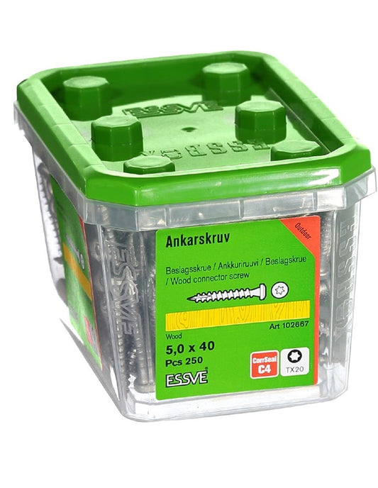 Medsraigčiai kampams Corrseal 5,0 x 40, 250 vnt.