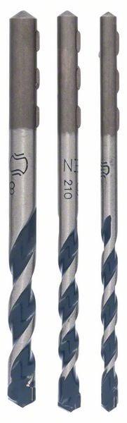 Bosch CYL-5 Granite Drill Bit Set, 5-8 mm, 3 pcs