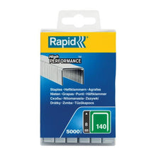 Скобы Rapid, тип 140; 10,6 x 8 мм; 5000 шт.