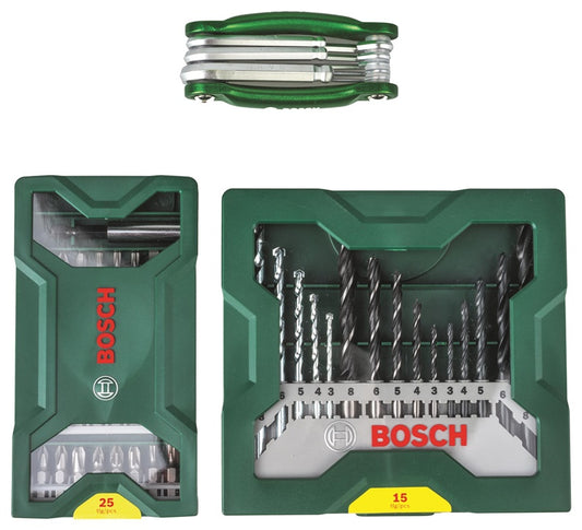 Bosch Screwdriver Bit and Drill Bit Set, 40 pcs.