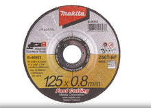 Tarcza do cięcia stali nierdzewnej Makita, 125 x 0.8 mm