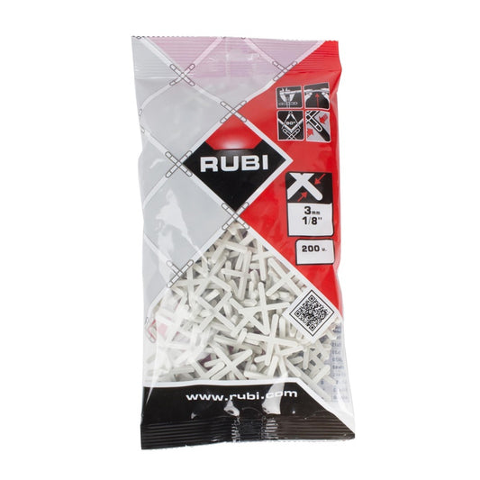 Tile spacers Rubi, 3 mm, 200 pcs
