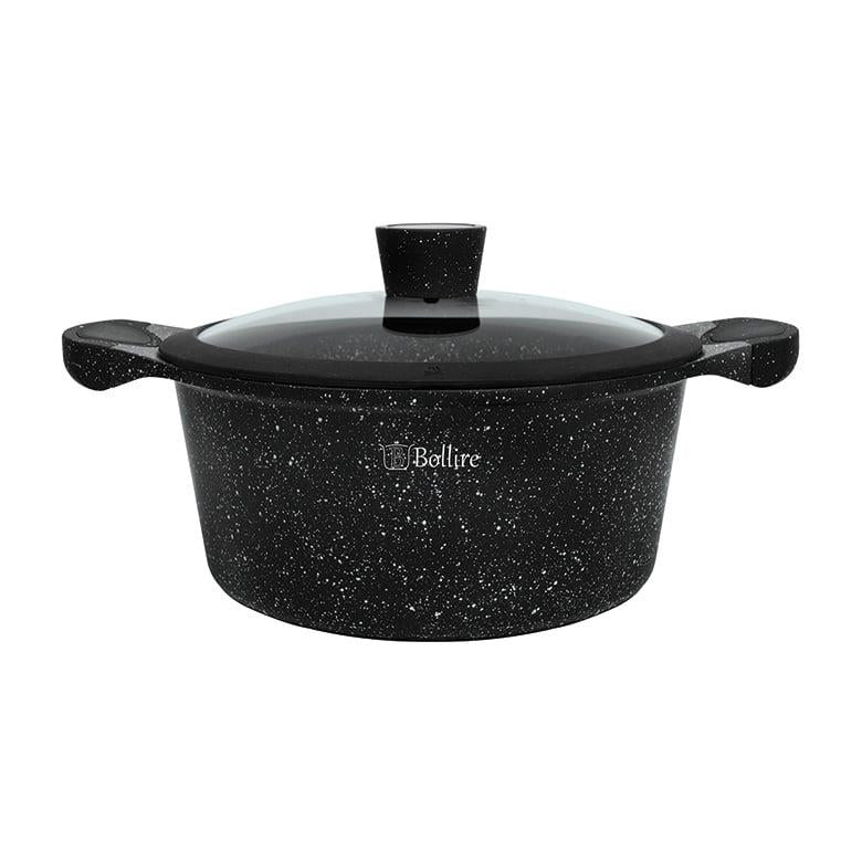 Garnek z pokrywką BOLLIRE MILANO BR-1103, Ø24 cm, 4,3 l