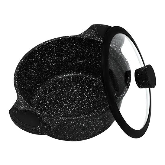 Garnek z pokrywką BOLLIRE MILANO BR-1103, Ø24 cm, 4,3 l