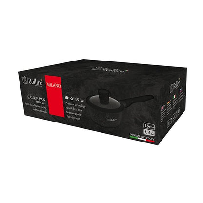 Prikaistuvis su dangčiu BOLLIRE MILANO BR-1101, Ø16cm, 1,4 l