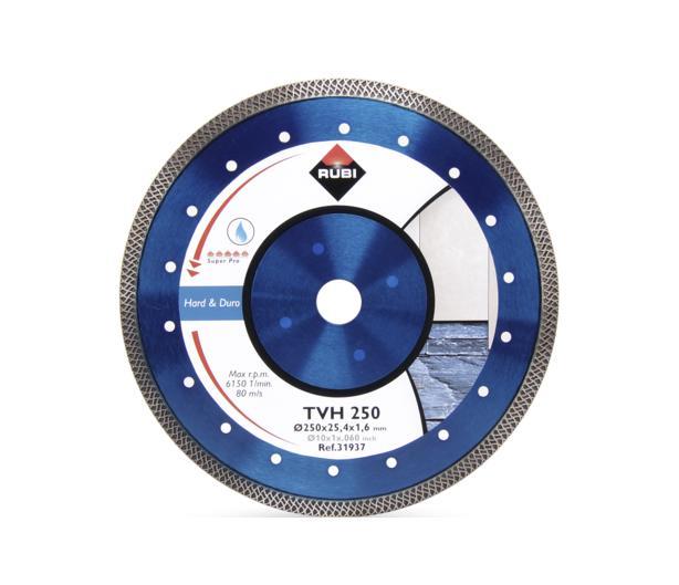 DIAMOND DISC SUPERPRO 250/25,4MM TVH DRY