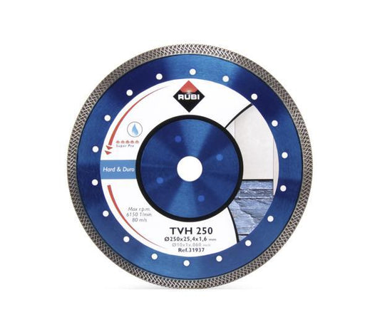 DIAMOND DISC SUPERPRO 250/25,4MM TVH DRY