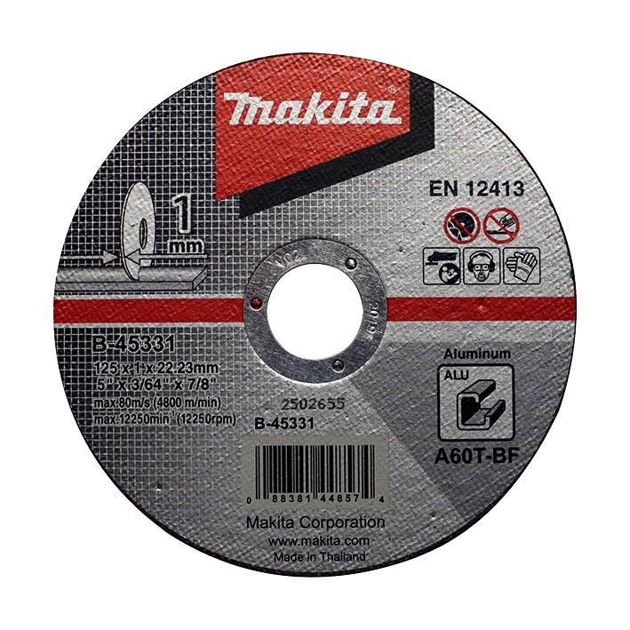 Tarcza tnąca do aluminium Makita B-45331, 125 x 1 x 22.23 mm