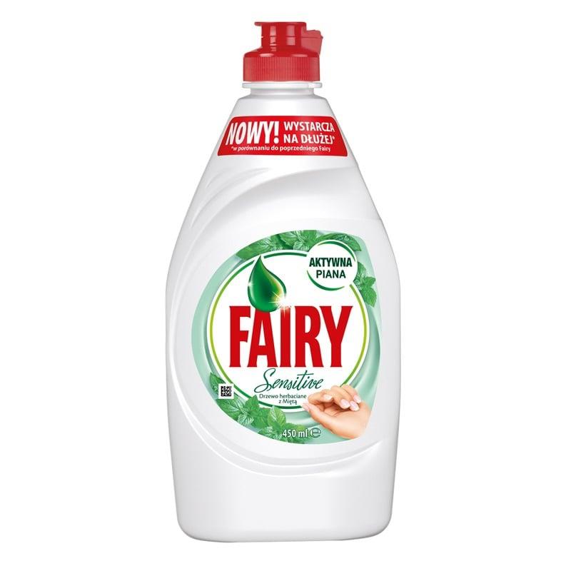 Indų ploviklis FAIRY SENSITIVE TEA TREE, 450 ml
