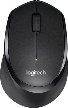 Belaidė kompiuterio pelė LOGITECH M330 SILENT, juoda