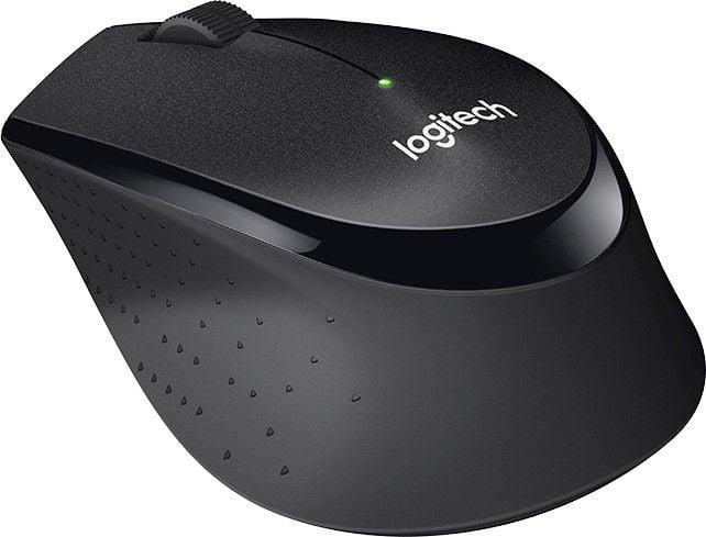 Belaidė kompiuterio pelė LOGITECH M330 SILENT, juoda
