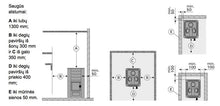 Piec do sauny opalany drewnem Linear 16, 17.9kW, Harvia