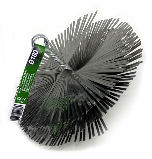 ROUND STAINLESS STEEL CHIMNEY BRUSH; D180