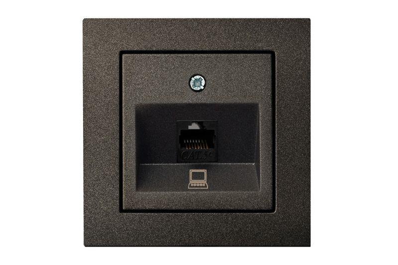 LIREGUS EPSILON computer socket, black