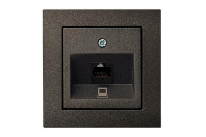 LIREGUS EPSILON computer socket, black