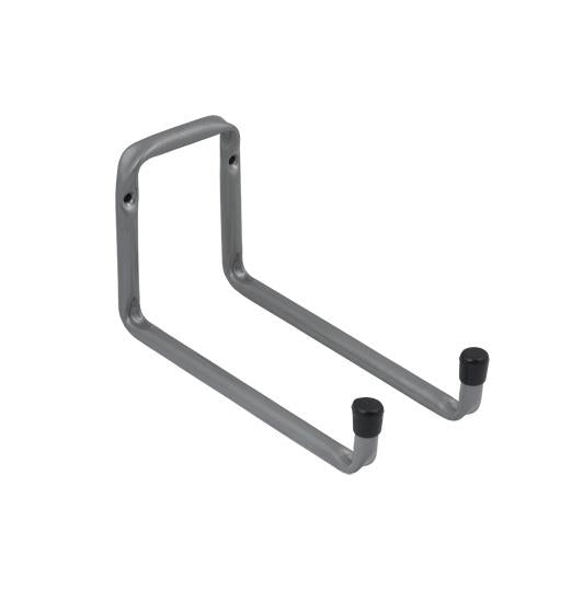 Double hook h2u 220, J-shaped, 120 x 220 x 50 mm