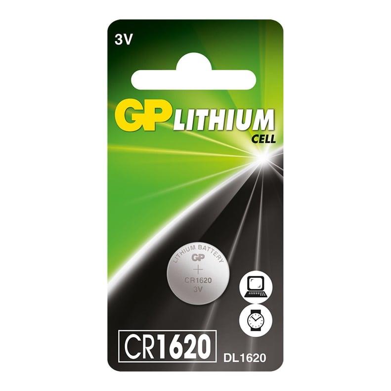 Bateria GP LITHIUM CR1620, 3V