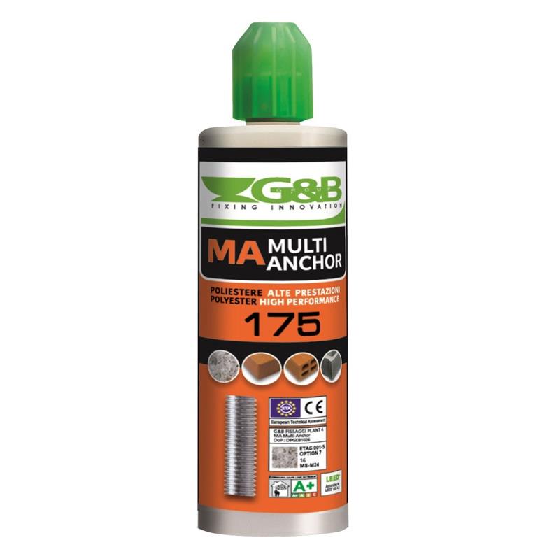 Żywica kotwiąca G&B Fissaggi, Gebofix CKS17, 175 ml